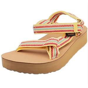 Teva Midform Universal Womens 9 Walking Sandals woven Multicolor hiking comfort
